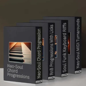Soulful keyboard midi bundle
