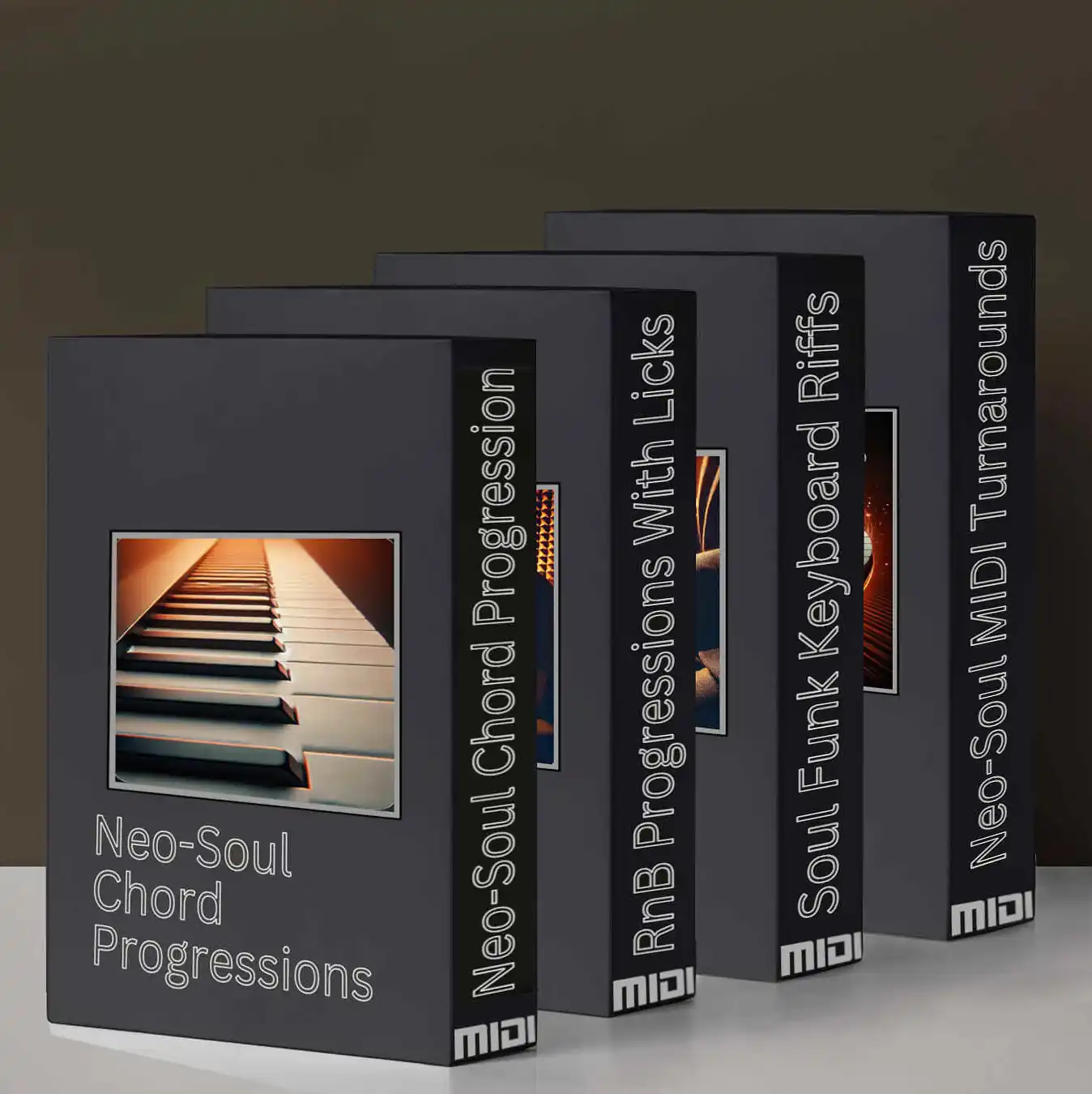 Soulful keyboard midi bundle