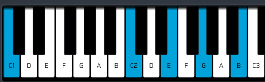 neo soul chords - c major 7